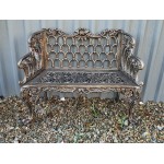 Cast Alloy Horse Shoe Bench